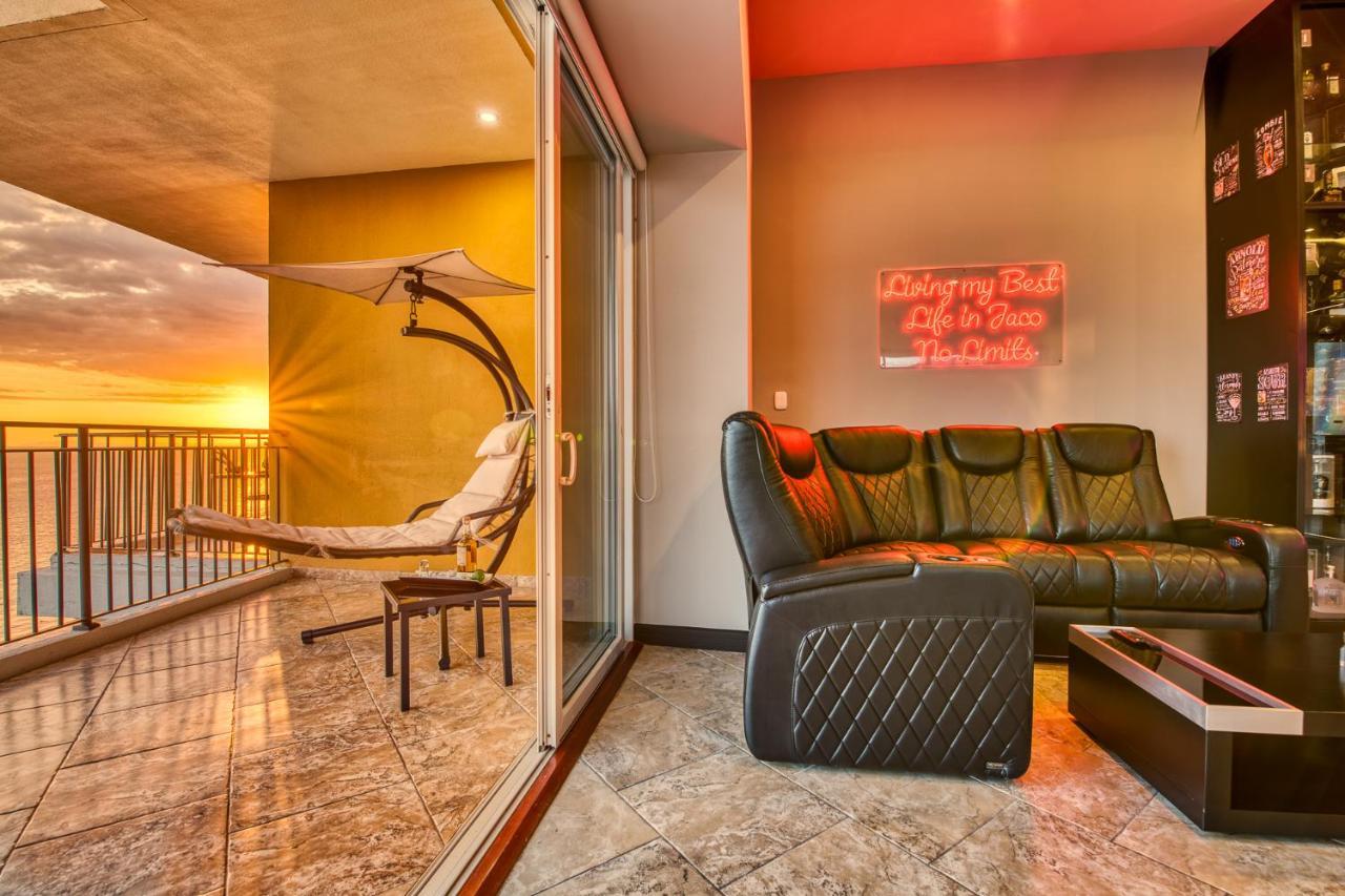 Secretjaco - Luxury Beach Front Penthouse With Pool & Jacuzzi Jacó Exterior foto