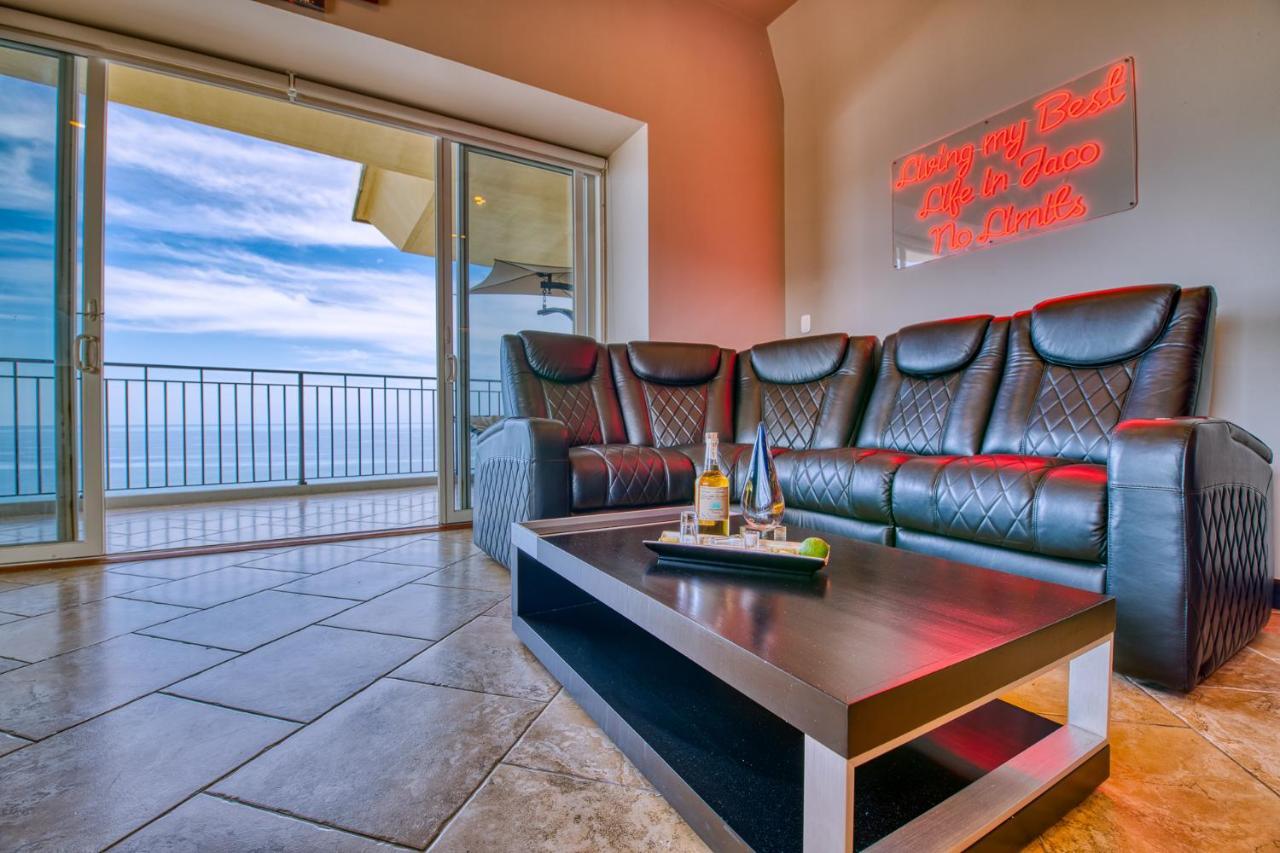 Secretjaco - Luxury Beach Front Penthouse With Pool & Jacuzzi Jacó Exterior foto