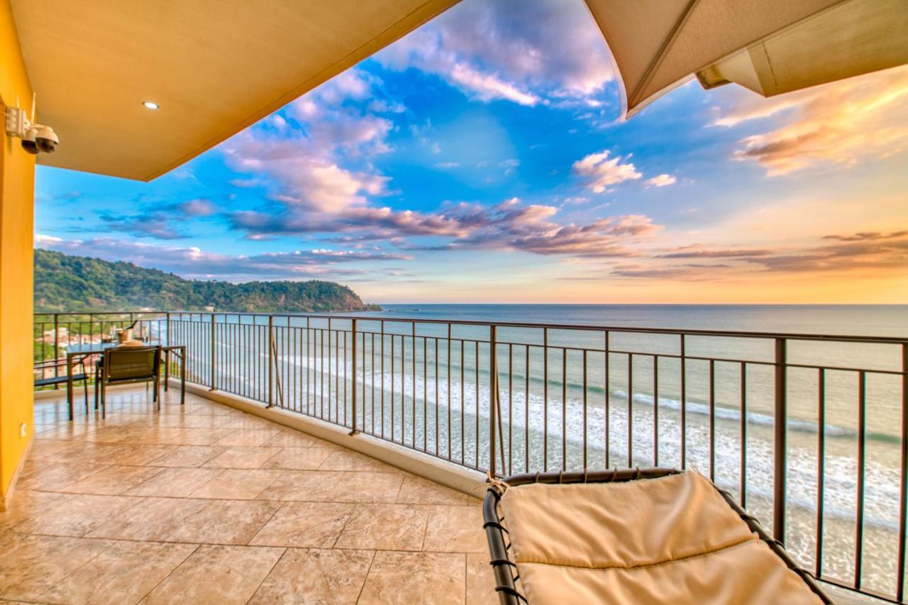 Secretjaco - Luxury Beach Front Penthouse With Pool & Jacuzzi Jacó Exterior foto